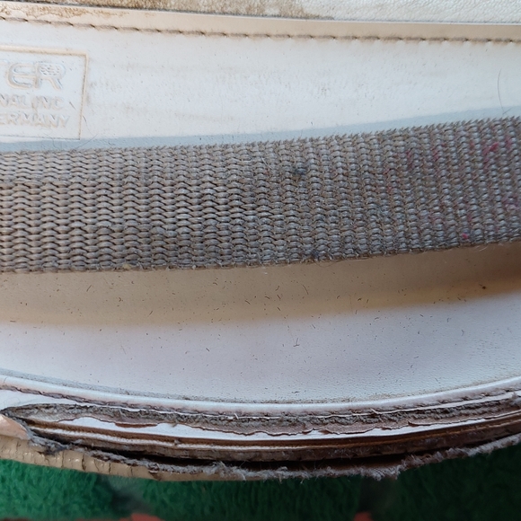 Ulster Int'l English Saddle Pad Horse Germany Padded Contour 20" White Hose Off - Picture 3 of 5